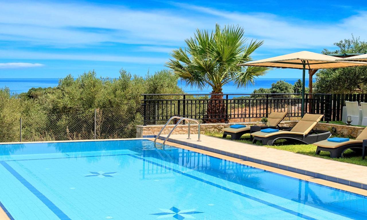 Villa Stelios Private Pool Georgioupoli Bagian luar foto
