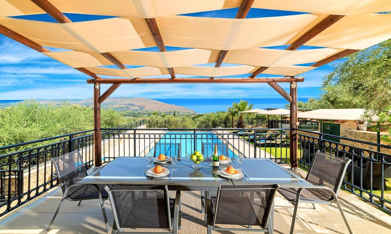 Villa Stelios Private Pool Georgioupoli Bagian luar foto